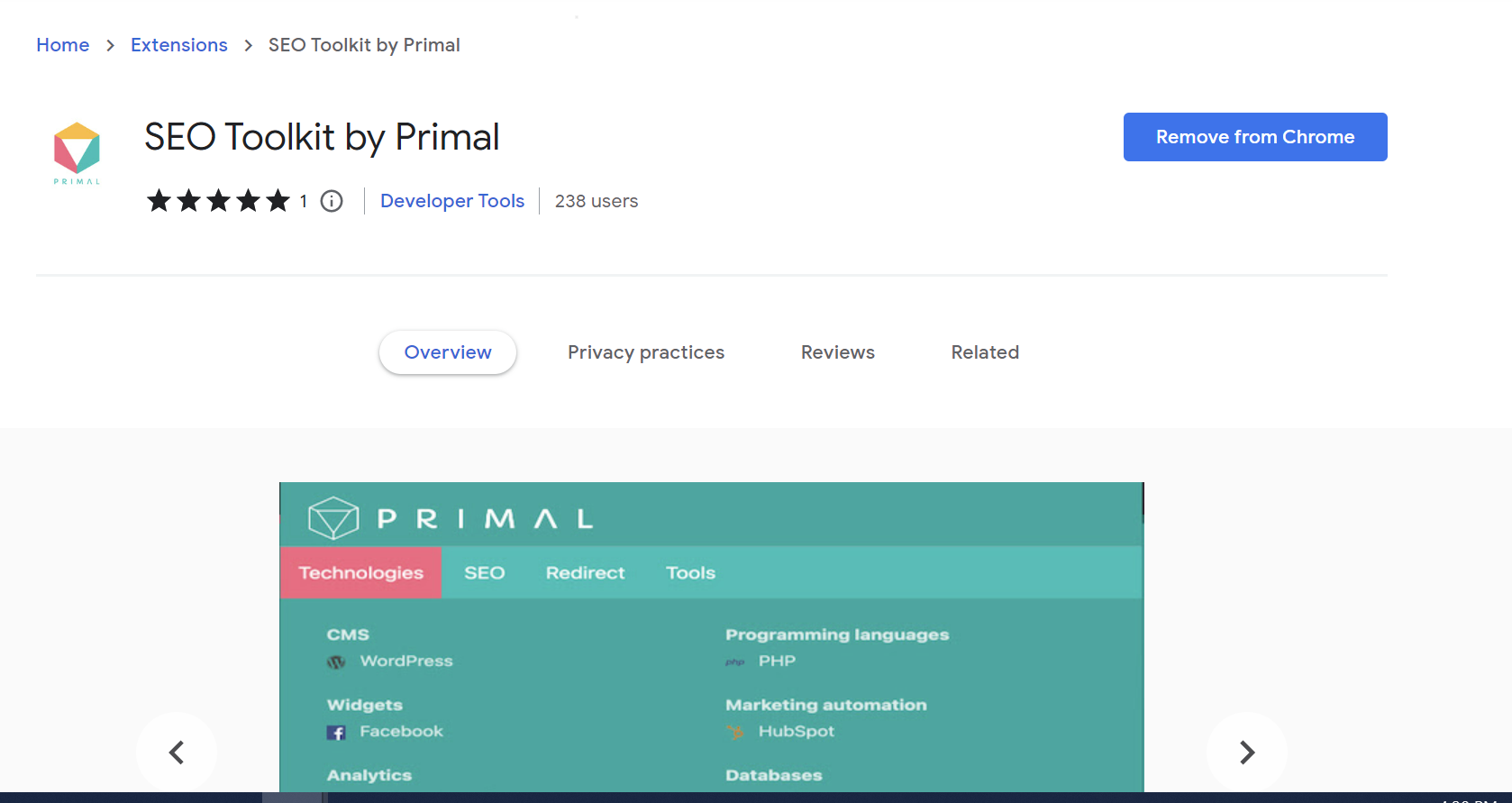 seo toolkit by primal