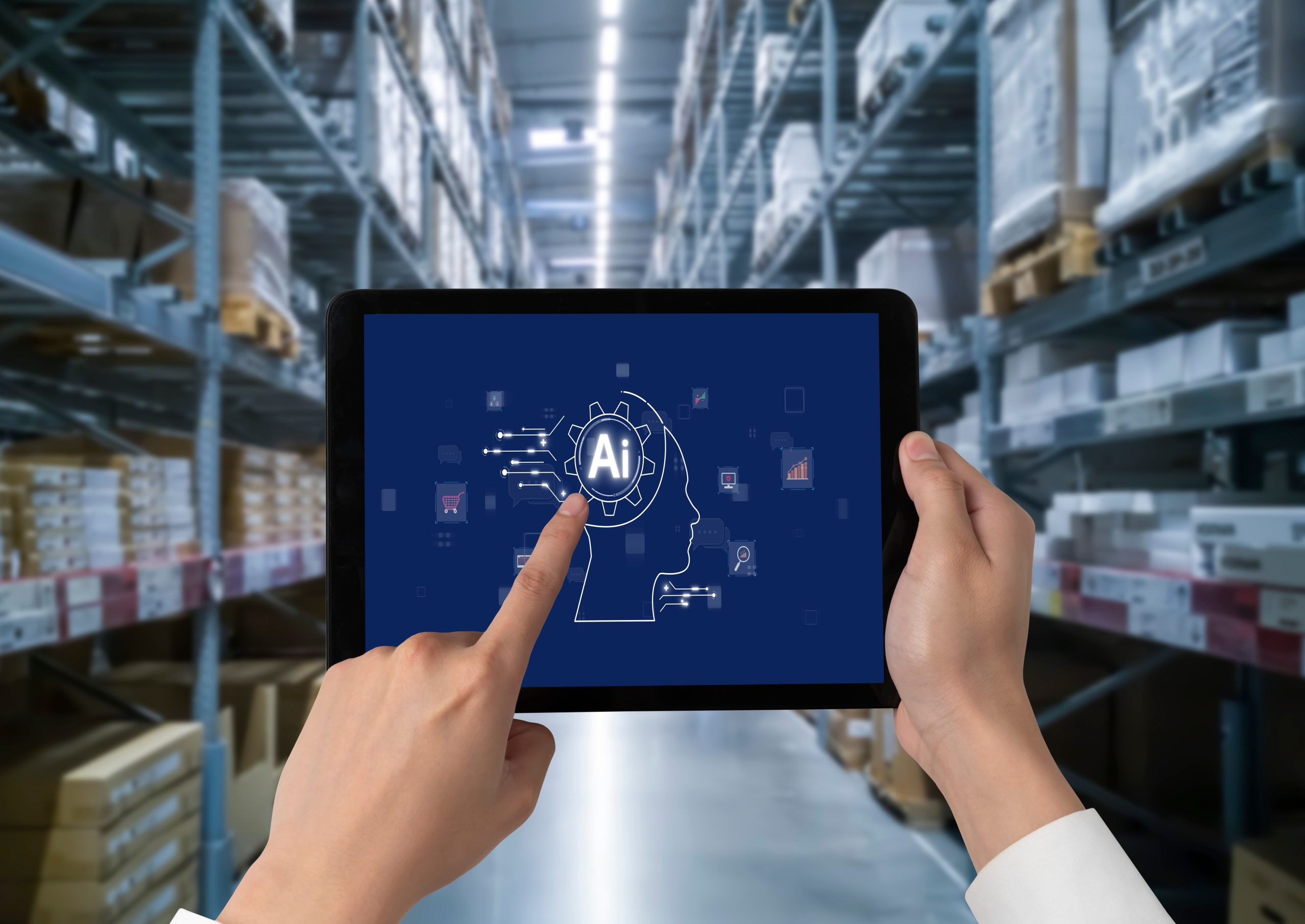 Generative AI being used as part of inventory management, one of many ways it can be used.